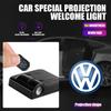 Car Logo Universal Wireless Welcome Light For VW Volkswagen Golf 7 Passat B6 Mk4 Tiguan GTI Interior Mouldings KJWZ-N742 BCW1