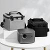 Universal Carrying Bag Portable Grey Projector Storage Bag Case Travel Storage Organizer for Projectors and Accessories