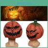 Läskig pumpamask för Halloween Påsk Thanksgiving-fester Latexmaterial DIY-funktion Ch-a074