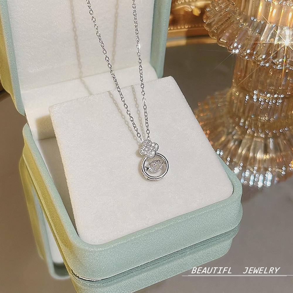 Korea's Best-Selling Clavicle Pendant Necklace - Super Fairy Titanium Steel Jewelry for Women