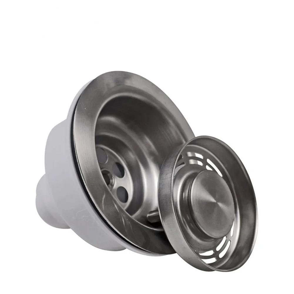 Küchenabfall-Set Spülsieb Leicht entnehmbarer Korb Effiziente Abfallentsorgung Großzügiger Durchmesser für Standard-Küchenspüle