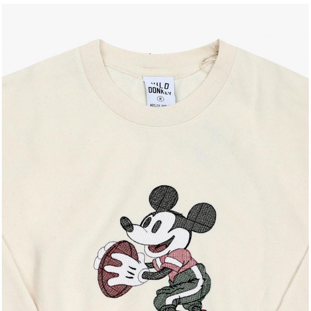 Wilddonkey Mickey Unisex Sweatshirt Fg Miky Football Natural