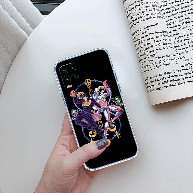 BH31 JoJo's Bizarre Adventure Transparent Phone Case for Motorola Moto G7 G8 G9 G84 G85 G73 G24 G15 Z2 Play Power Plus