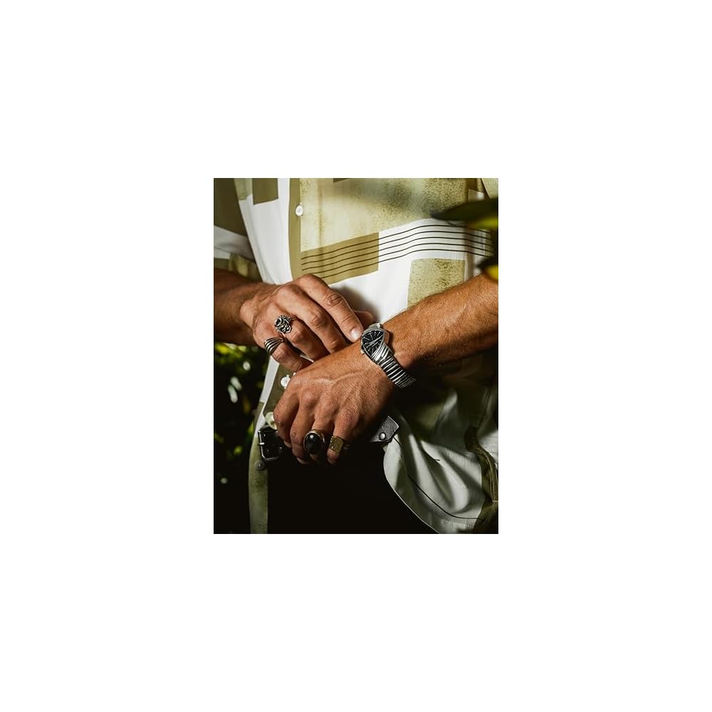 Чоловічий кварцовий годинник Hamilton Ventura H24411232 з офіційною гарантією [Офіційний імпорт]