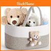 Baby Elephant Hanging Storage Bag With Multipurpose Organizer For Nursery And Travel