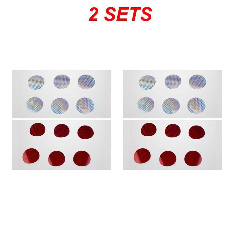 2/4/6SETS Anti Bird Scare Eflective Stick For Garden Courtyard Pigeons Useful Home Accessories Laser Film Window Adhesive