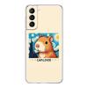 Phone Case For Samsung Galaxy S25 S24 S23 FE S22 Ultra S20 S21 5G S10 Plus S10E Soft Clear Cover Anime Capybara Porpoise