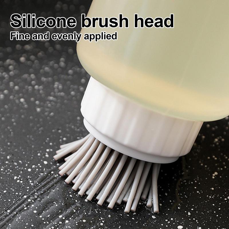 Silikon BBQ Ölpinselflasche Brot Gebäckpinsel Backutensil Würzsoßenpinsel Küchen Kochgadgets 175ml 350ml