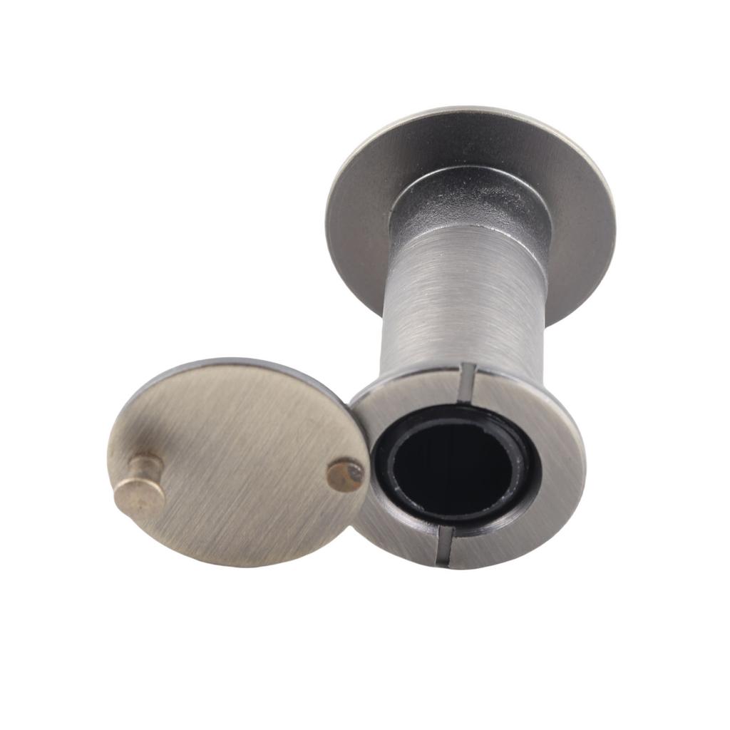 200 Degree Wide Viewing Angle Door Viewer with Heavy Duty Privacy Cover Green Bronze
