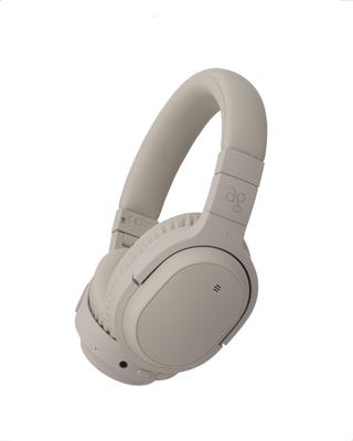 Auriculares Sem Fio ag WHP01K MK2 com aptX HD, Bluetooth, Cancelamento de Ruído ANC, 35 Horas de Reprodução e Microfone (Argila)