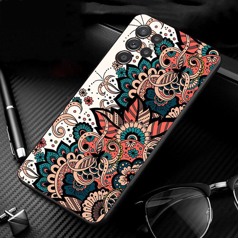 

Чехол для телефона для Samsung Galaxy S26 S25 S24 S23 S22 Ultra S23 S22 S25 Plus S24FE S23FE S26Edge Мандала S25Plus