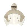 Li Ning Color Block Zipper Hooded Versatile Loose Windbreaker Women Outerwear AFDVF52-2