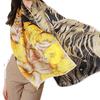 Silk Scarf Women'S Versatile Light Luxury Calla Lily Long Mulberry Silk Scarf Anti-Sun Shawl