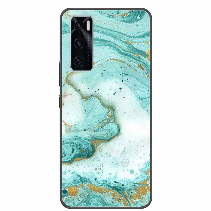 For Vivo V20 SE Case Marble Silicone Soft TPU Bumper Cover Coque For Vivo V20 SE Back Cover Cases for VivoV20 SE V20SE V 20 SE
