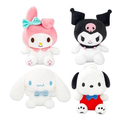 Sanrio Cinnamoroll peluş oyuncak, karışık renkler, 25 cm Kore popüler oyuncakları, 4 çeşit seçim