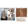 Portable Wood Slices Crafts Unfinished Blocks Wooden Hearts for