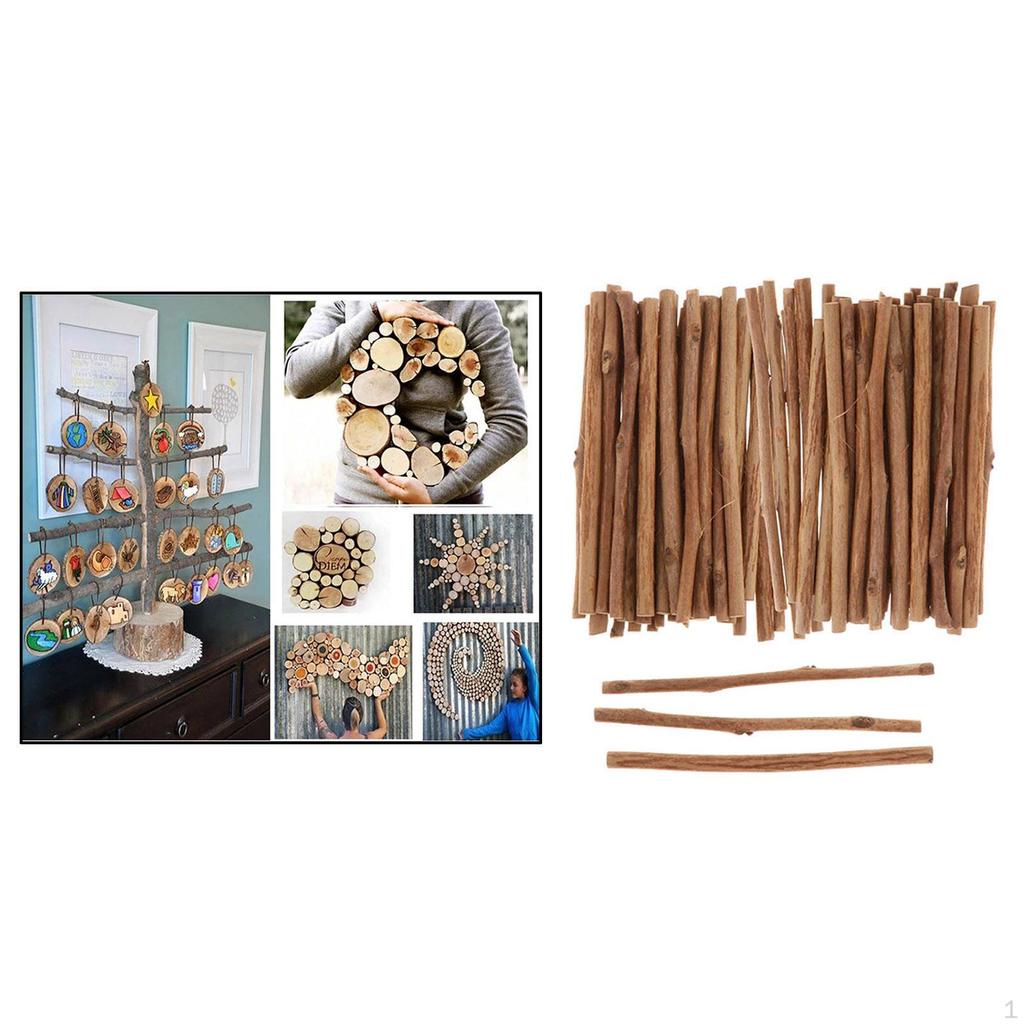 Portable Wood Slices Crafts Unfinished Blocks Wooden Hearts for