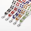 Hip Hop Punk 16mm Full Drill Clay Pave Disco Ball Beaded Handmade Jewelry Jeans Pants Chain for Women and Men
