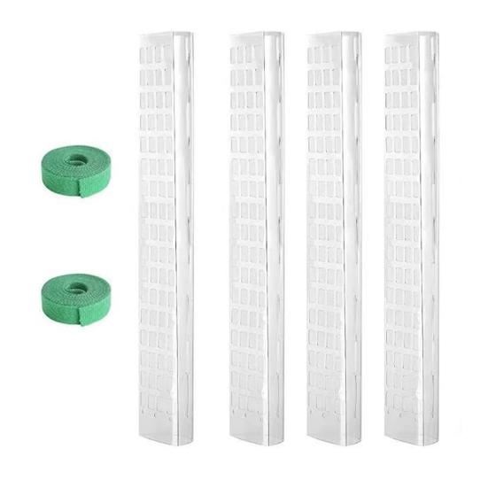 2/4/6Pcs Plant Moss Pole Easy Assembly Climbing Plants Plant Support with Sphagnum Moss Moisture-retaining Plant Support Stake