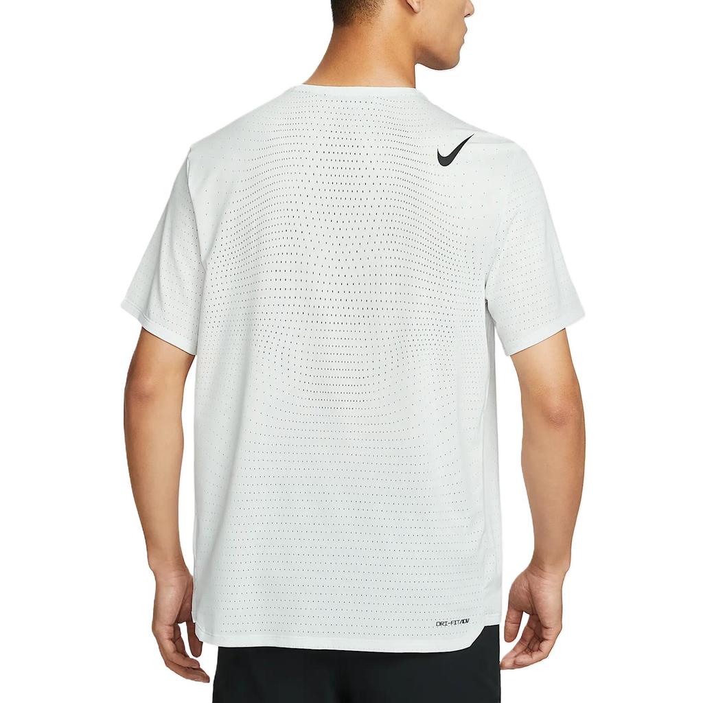 Nike Aeroswift Dri-Fit Adv Quick-Drying Comfortable Fashionable Casual Short Sleeve T-Shirt Men Tops Mountain-Peak-White HJ3378-121