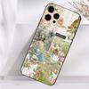 Cute P-Peter R-Rabbit Phone Case For iPhone 16,15,14,13,12,11 Plus,Pro Max,XS,X,XR,SE,Mini,8,7 Soft Silicone Black Cover