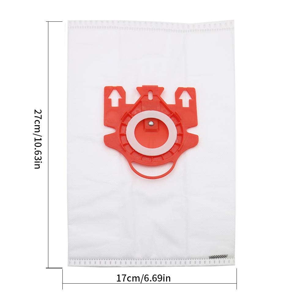 10Pcs/Lot For MIELE FJM C1 & C2 Synthetic Type Hoover Hepa Vacuum Cleaner DUST BAGS With 4pcs FILTERS