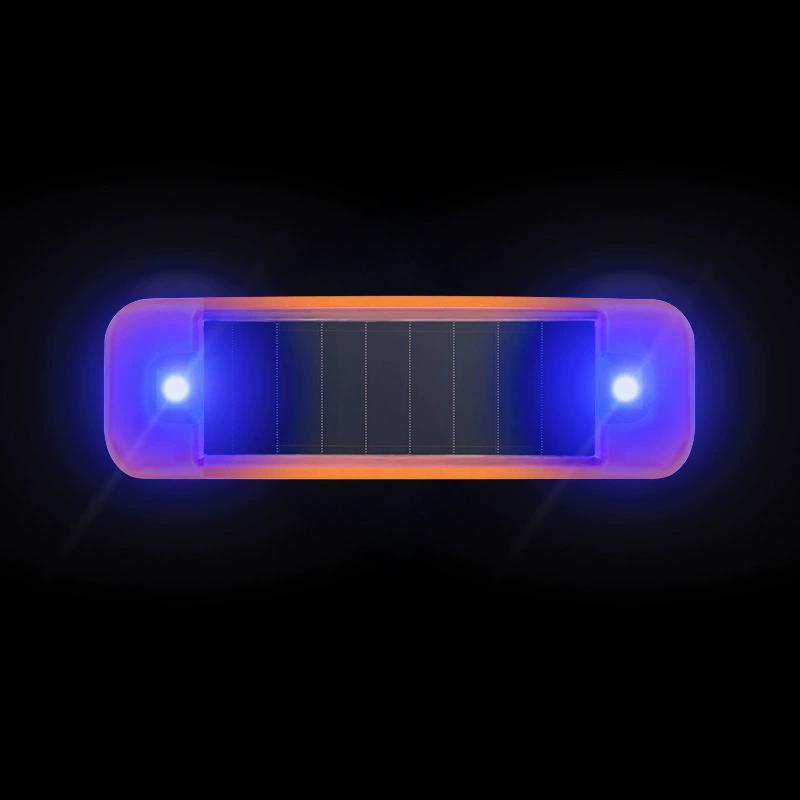 Mini LED Solar Power Car Warning Light Night Security Simulated Alarm Wireless Anti-Theft Caution Lamp Flashing Dummy Alarm Lamp