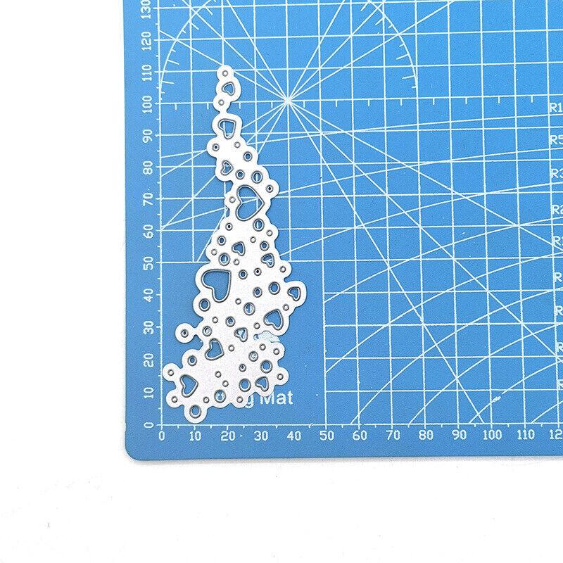 Lace Cutting Dies Metal Stencil DIY Scrapbooking Album Paper Card Embossing Decor Craft Art Edge Wave Lines