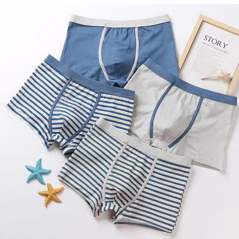 Breathable Pure Cotton Boys' Boxer Briefs - Toddler To Teen Sizes
