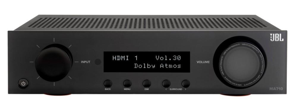 JBL MA710 SÍŤOVÝ 7.2 KANÁLOVÝ AV RECEIVER DOMÁCÍHO KINA 110 W 8K Wi-Fi Bluetooth Dolby Atmos, JBL by HARMAN
