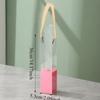 5er-Set Tragbare Klare Plastik-Blumenkästen Transparente Handheld-Rosen-Geschenkbox für Blumenstraußverpackung Kleine Florale DIY-Hülle Taschen