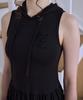 ROSEFRANTZ Sleeveless Hood Mini Dress [Black]