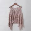 Women Fashion Summer Open  Cardigan Crochet Vest Blouse Top