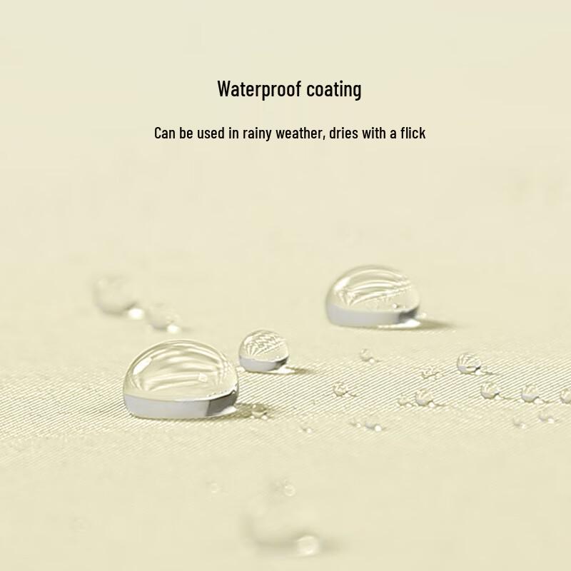 Nanqiao Automatic Five-Fold Color-Block Sun/Rain Umbrella