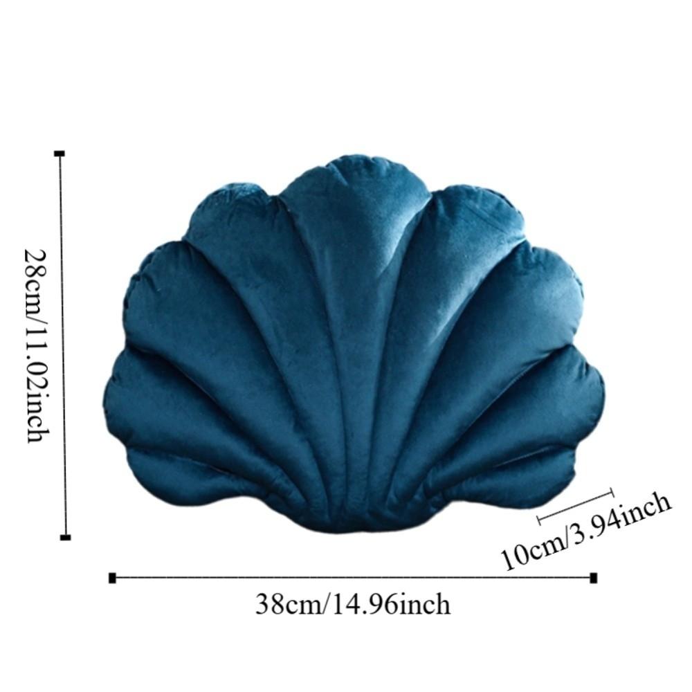 Skin-friendly Shell Throw Pillow Soft Sofa Waist Pillow Unique Car Cushion  Bed