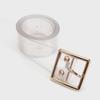 Women's Versatile Transparent Belt with Round, Square, and Heart Buckles for Skirts and Jeans
