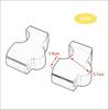 Monica James Honda Rebel Setback Spacer Up Spacer Handlebar Upper Holder Handlebar Riser Handlebar Custom Parts Set of 2 Black 250/500/1100
