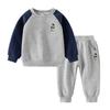 Boys Fleece Tracksuit Set Hoodie Sweatshirt and Pants 2 Piece Warm Outfit for Kids