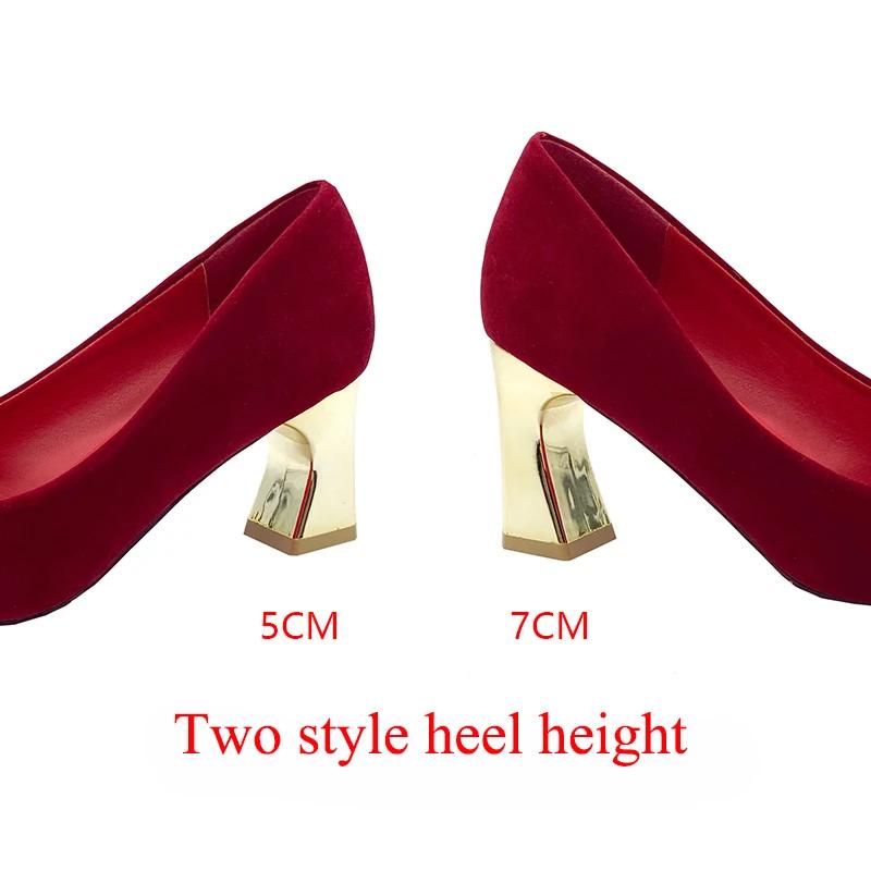 Fashion Rimocy Elegant Ladies Red Silk Wedding Bride Shoes Pearl Bowknot Pointed Toe Pumps Women Sexy Party Dress High Heels Shoes Woman