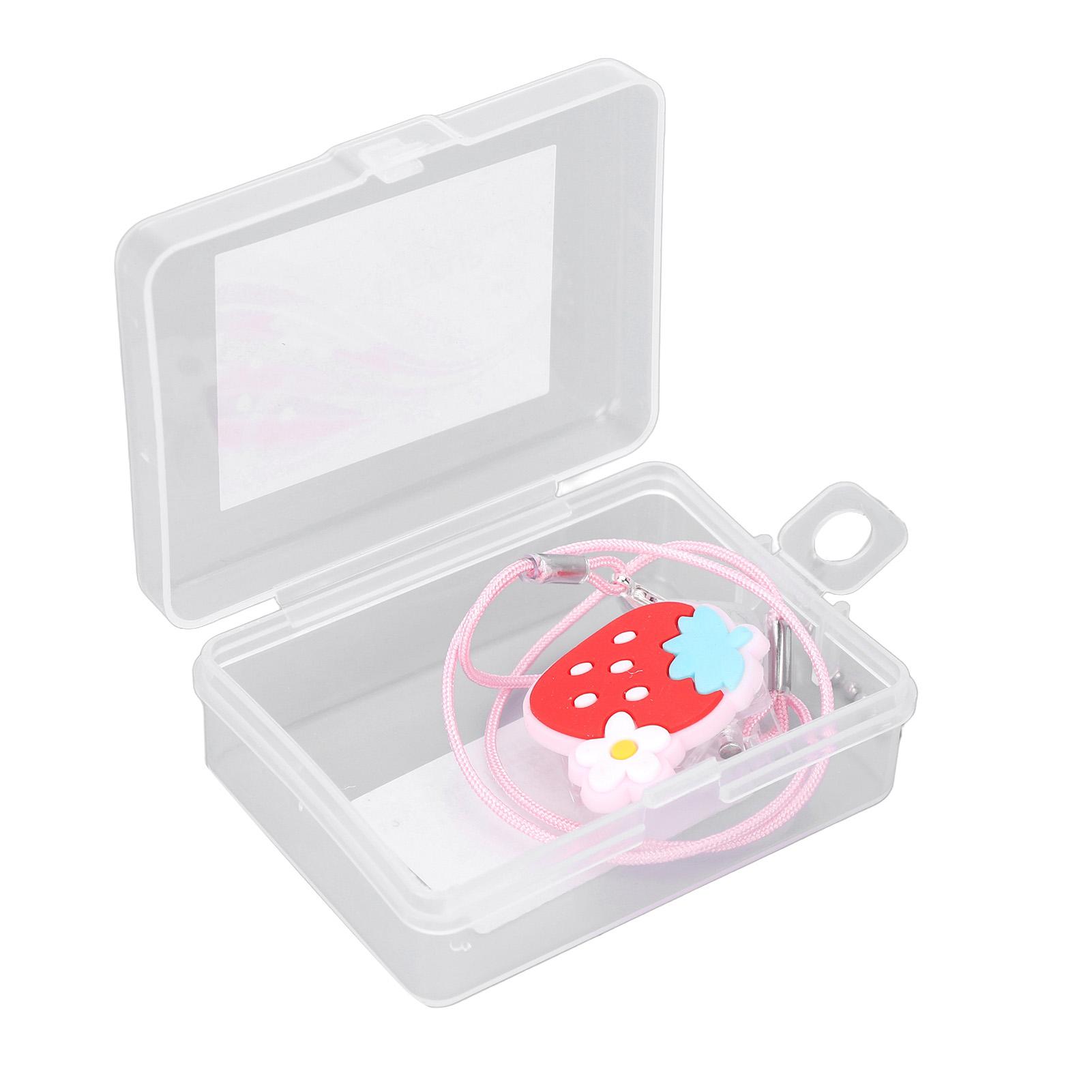 

Держатель-клипса для слуховых аппаратов Предотвращает потерю Портативный Ремешок для фиксации слуховых аппаратов с клубничным узором для