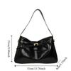 Korean Style Large Capacity Handbag Tote Bag Underarm Packs Fashion Retro PU Tote Bag  Women