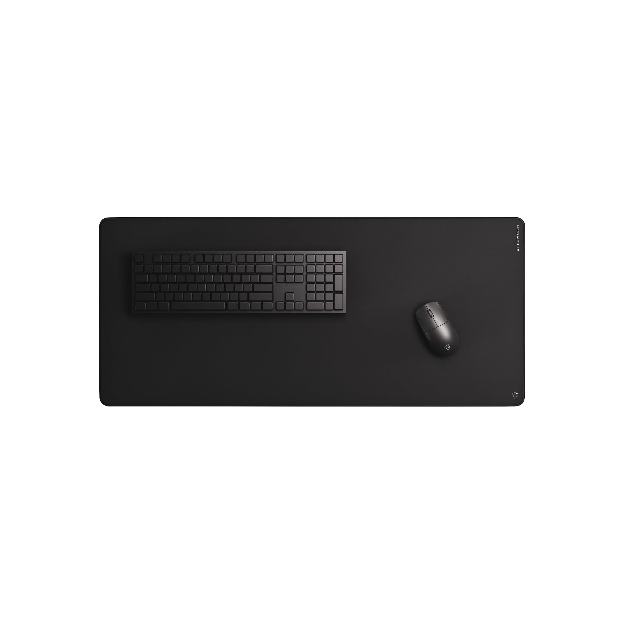 

Mionix ALIOTH XL Gaming Mouse Pad, Water-Repellent, Stitched, Natural Rubber, Non-Slip Base, 900 x 400mm, Authentic Japanese Product, Black