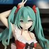 Hatsune Miku Lolita Figure Fashion Anime Miku Collection Action Figurine Kawaii Cute Model Desktop Ornaments Toy