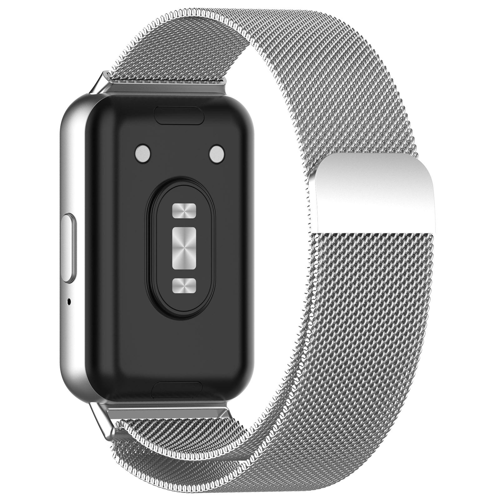 

Milanese Magnetic Loop Strap For Samsung Galaxy Fit 3 Belt Metal Bracelet Wristband For Samsung Galaxy Fit 3 Correa Accessories Samsung Galaxy Fit 3 серебряный