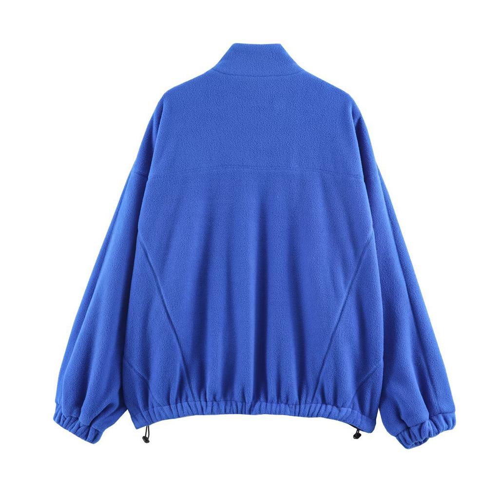 2026 spring new European and American cross-border women's clothing fashion soft loose jacket w021 82883