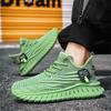 Fashion Men's Summer Breathable Mesh Shoes Fashionable 2025 New Style Versatile Casual Soft Bottom Lightweight Sports Shoes