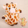 Bear Animal Doll Keychain Rabbit Plush Toys Small Pendant Capybara Plush Keychain  Home Decor