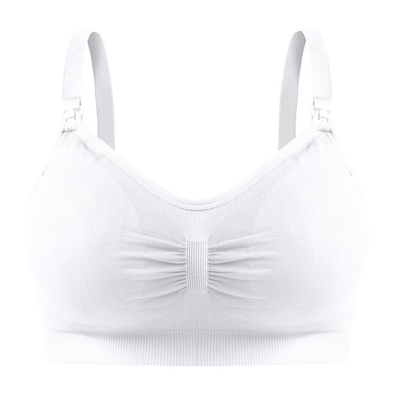 Seamless Front Closure Anti-Sag Nursing Bra for Pregnant and Breastfeeding Moms