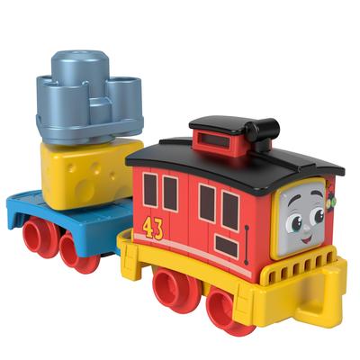 Thomas the Tank Engine Meu Primeiro Thomas Bruno Veículo Brinquedo Educacional/de Aprendizagem para 1 Ano e Meio e Acima Laranja HXP56