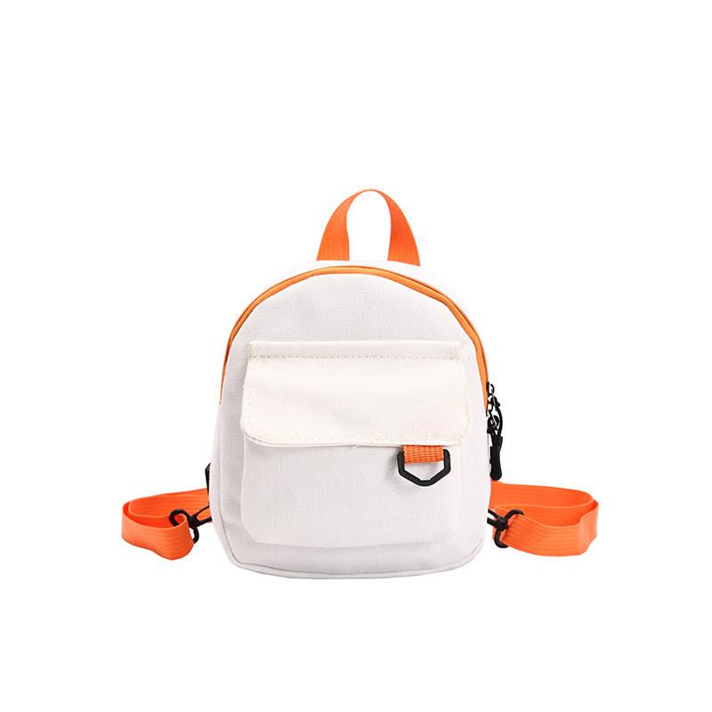 Canvas Mini Backpack For Women With Durable Sewn Stitching For Casual Daily Use